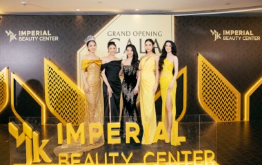 Dàn hậu hội ngộ chúc mừng Hoa hậu Hà Kiều Anh lên chức CEO