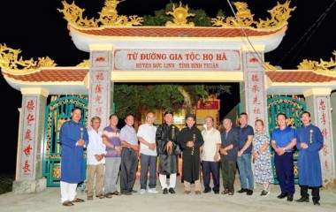 LỄ TẠ ƠN TỔ TIÊN – KỶ NIỆM 15 NĂM KHỞI CÔNG XÂY DỰNG