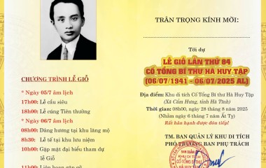 HỘI ĐỒNG HỌ HÀ NGHỆ TĨNH GỬI BỨC TÂM THƯ