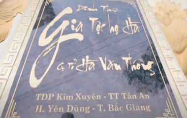 Dinh thự gia tộc họ Hà - Cụ tổ Hà Văn Thông