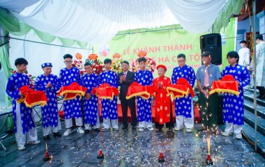 LỄ KHÁNH THÀNH TỪ ĐƯỜNG HÀ CHI TỘC VÀ TƯỞNG NIỆM 93 NĂM NGÀY GIỖ TIÊN TỔ HÀ QUANG KHÁNH