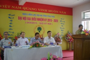 TA2- Đại hội Đại biểu họ Hà tỉnh Phú Thọ 4/4/2015 tại Việt Trì