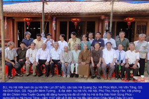 Chuyến đi về nguồn của BLL Họ Hà Việt nam