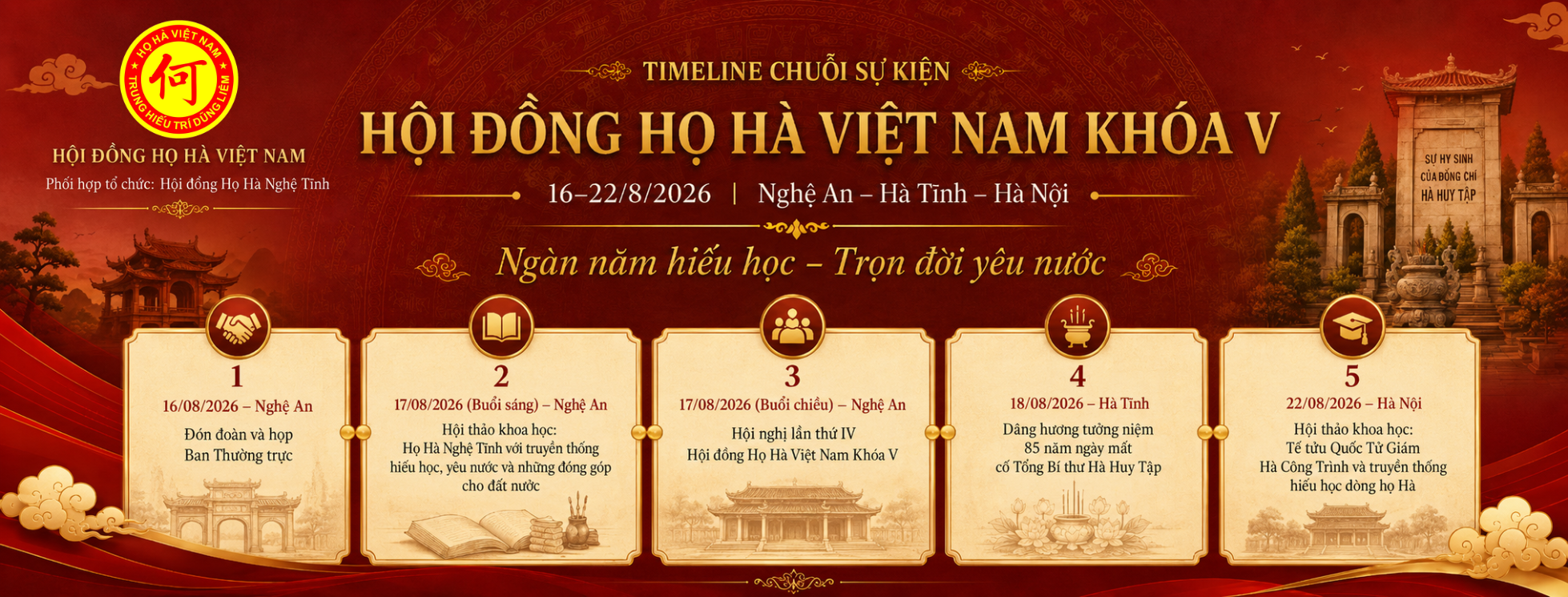 Chuỗi sự kiện T8/2026